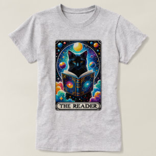 Magic Black Cat - Le Lecteur - T-shirt carte Tarot