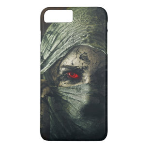 Magic Black Red Eye fille Shawl Coque mobile