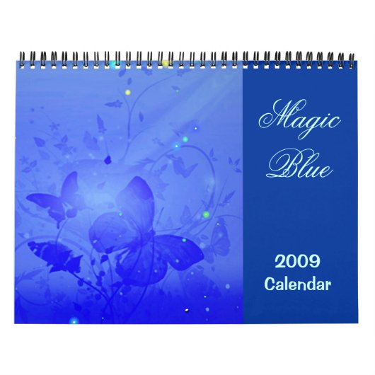 Magic Blue 2009 Calendar Kalender (Hoes)