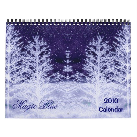 Magic Blue 2010-agenda Kalender (Hoes)