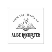 Magic Book Persoonlijke Bibliotheek Aangepaste naa Rubberstempel (Afrduk)