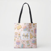 Magic Books Tote Bag Girly Pink (Voorkant)