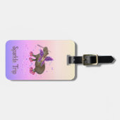 Magic capyfairy bagagelabel (Voorkant horizontaal)