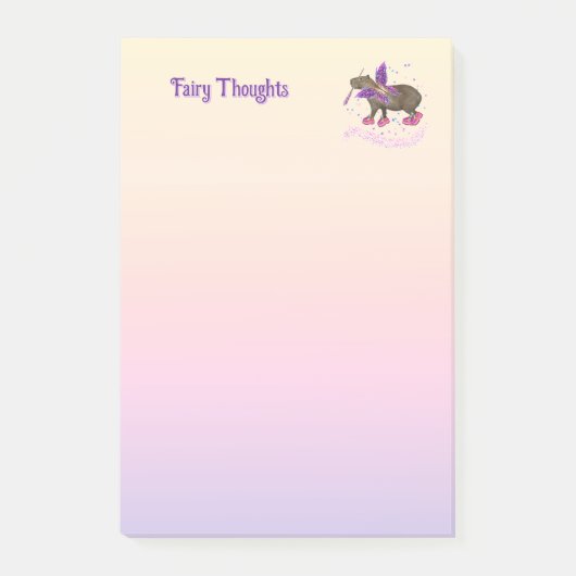 Magic capyfairy post-it® notes (Voorkant)