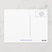 Magic Carousel Rose Postcards Briefkaart (Achterkant)