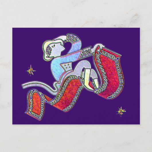 Magic Carpet Ride Briefkaart (Voorkant)