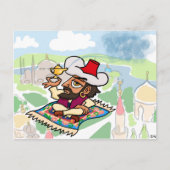Magic Carpet Ride Briefkaart (Voorkant)