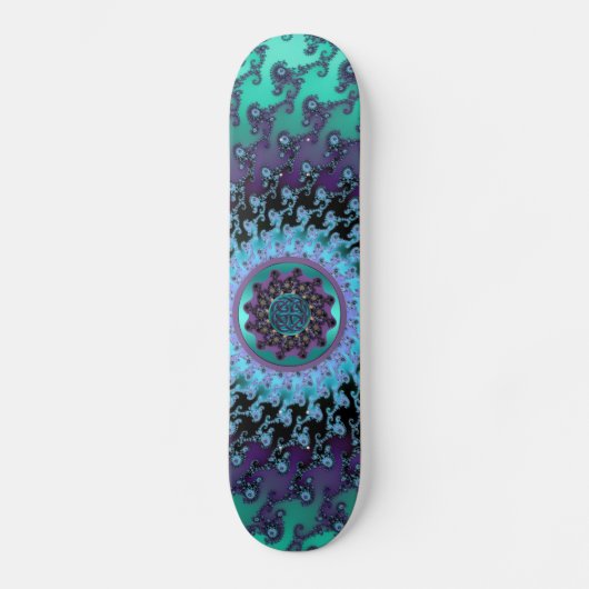 Magic Carpet Ride Celtic Mandala Magic Skateboard (Voorkant)