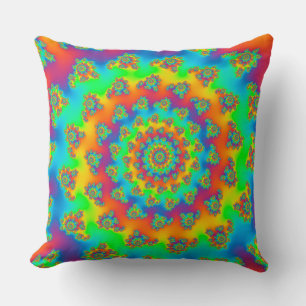 Magic Carpet Vortex Fractal Kussen