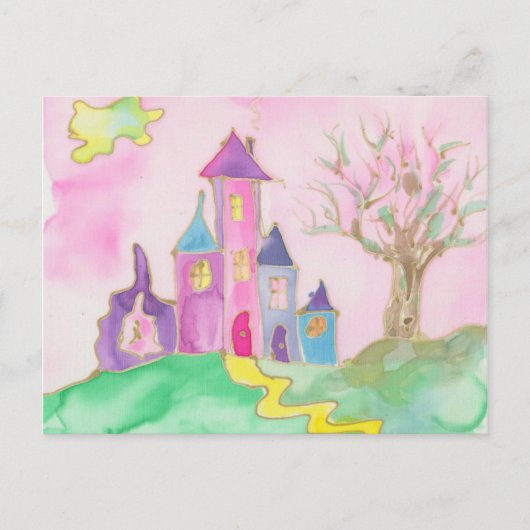 Magic Castle Briefkaart (Voorkant)