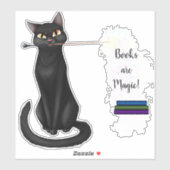 Magic Cat Books Sticker (Feuille)