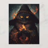 Magic Cat Briefkaart (Voorkant)