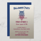 Magic Celtic owl Kaart (Voorkant / Achterkant)