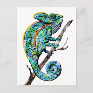 Magic Chameleon Briefkaart