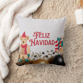 magic christmas pillow kussen