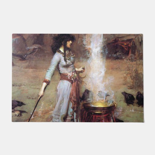 Magic Circle, John William Waterhouse Deurmat (Voorkant)
