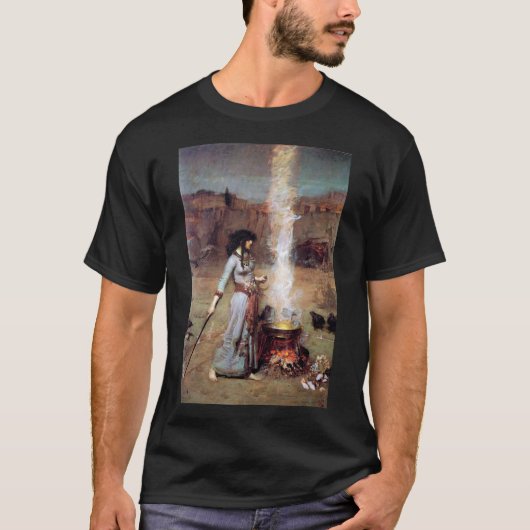 Magic Circle, John William Waterhouse T-shirt (Voorkant)