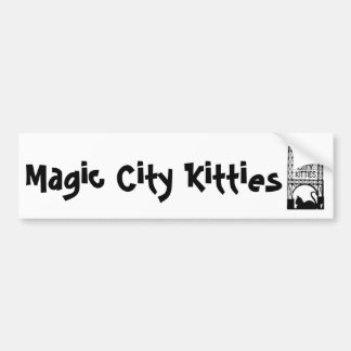 Magic City Katten Bumpersticker