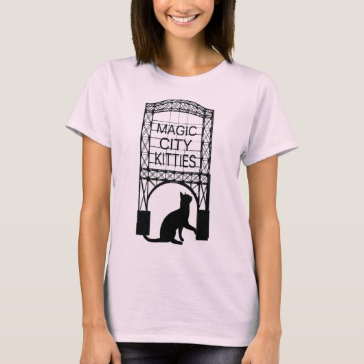 Magic City Katten T-shirt (Voorkant)