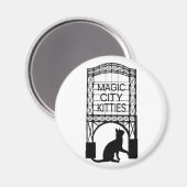 Magic City Kitties Magnet (Recto/Verso)