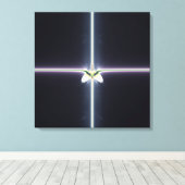 Magic Cross Canvas Afdruk (Insitu (Houten vloer))