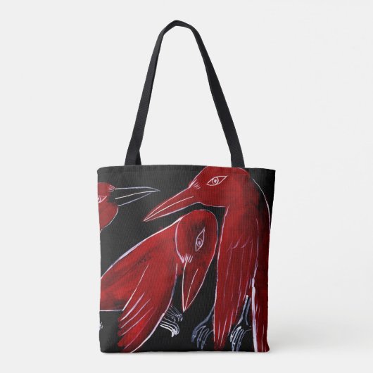 Magic Crows Tote Bag (Achterkant)