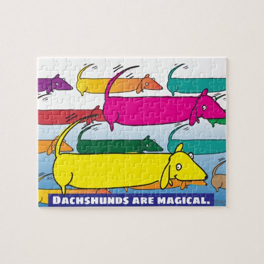 Magic Dachshunds Legpuzzel (Horizontaal)