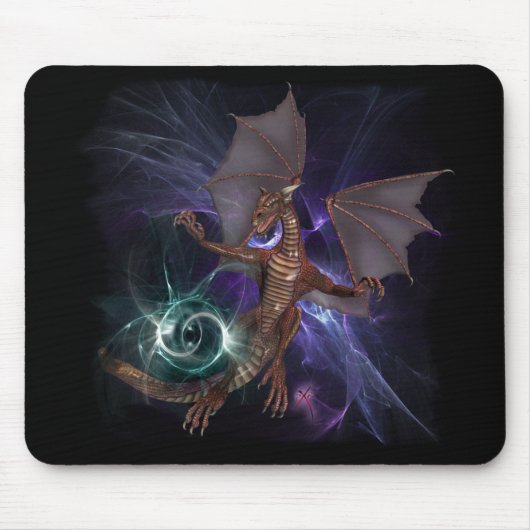 Magic Dragon Mousepad Muismat (Voorkant)