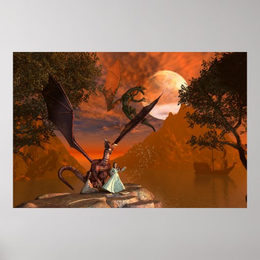 Magic Dragon Poster (Voorkant)