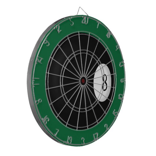 Magic Eight Ball Regulation Dartbord (Voorkant Links)
