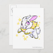 Magic Electric Cybunny Briefkaart (Voorkant / Achterkant)