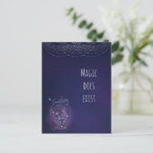Magic Exist FireFly Jar Briefkaart (Staand voorkant)
