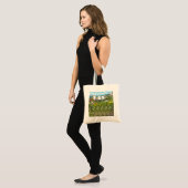 Magic Eye® 3D "Summer in Paradise"-Canvas tas (Voorkant (model))