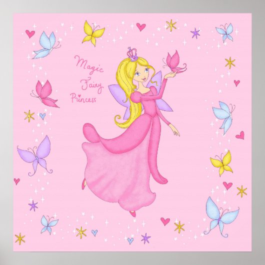 Magic Fairy Princess Poster (Voorkant)