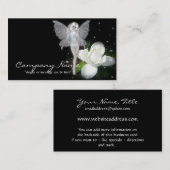 Magic Fairy White Fantasy Visitekaartjes (Voorkant / Achterkant)