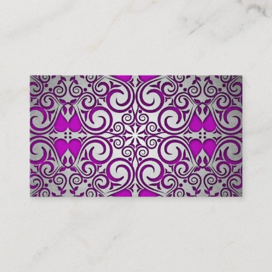 Magic Fantasy Floral Visitekaartje (Voorkant)