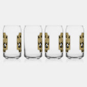 Magic Fantasy Wizard Gift Blikvorm Glas (Rechts)