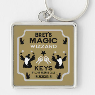 Magic Fantasy Wizard Gift Sleutelhanger