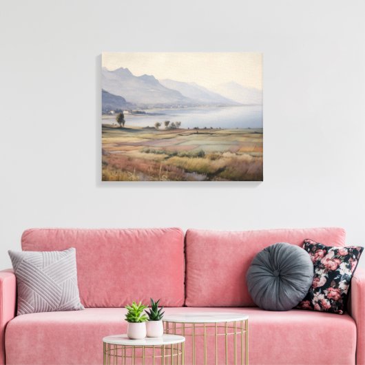 Magic Fields  Canvas Print (Insitu (Woonkamer))