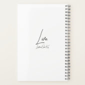 Magic Floral Green Dragon Journal (Verso)