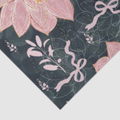 Magic florals with glitter design tissuepapier (Detail)