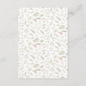 Magic Forest Floral Details Carte de boîtier (Dos)