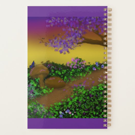 Magic Forest Planner (Achterkant)