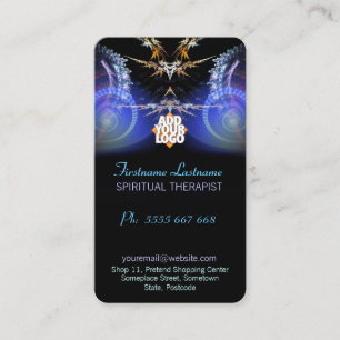 Magic Fractal Shower met Logo Visitekaartje