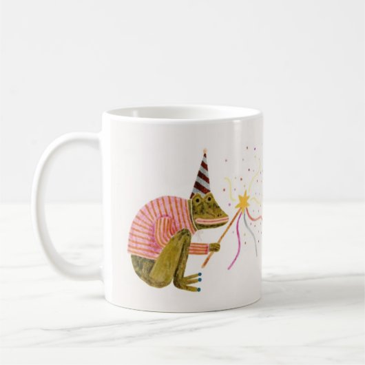 Magic Frog Whimsical Mug (Gauche)