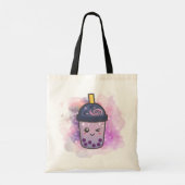 Magic Galaxy Boba Thee | Aangepaste Canvas tas (Achterkant)