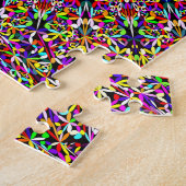 Magic Garden Mandala Legpuzzel (Zijkant)