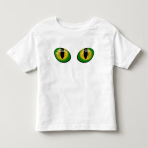 Magic Groen Geel Kattenogen Meisje Peuter Baby Kin Kinder Shirts