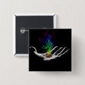 Magic Hand Button (Voorkant /achterkant)