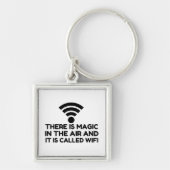 MAGIC IN DE LUCHT IS WIFI SLEUTELHANGER (Voorkant)